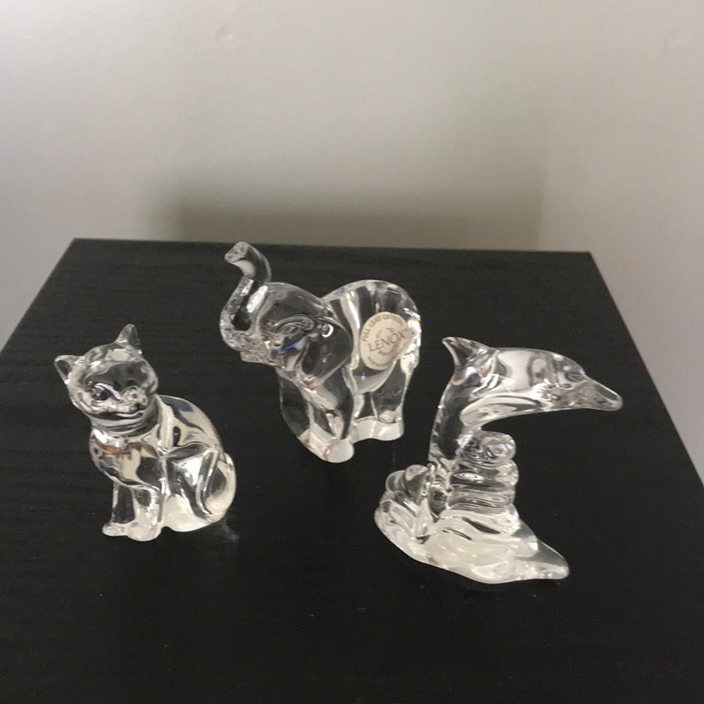 Lenox Crystal figurines